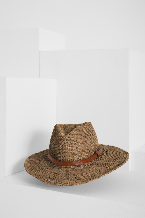 ibeliv Chapeau Fedora en raphia