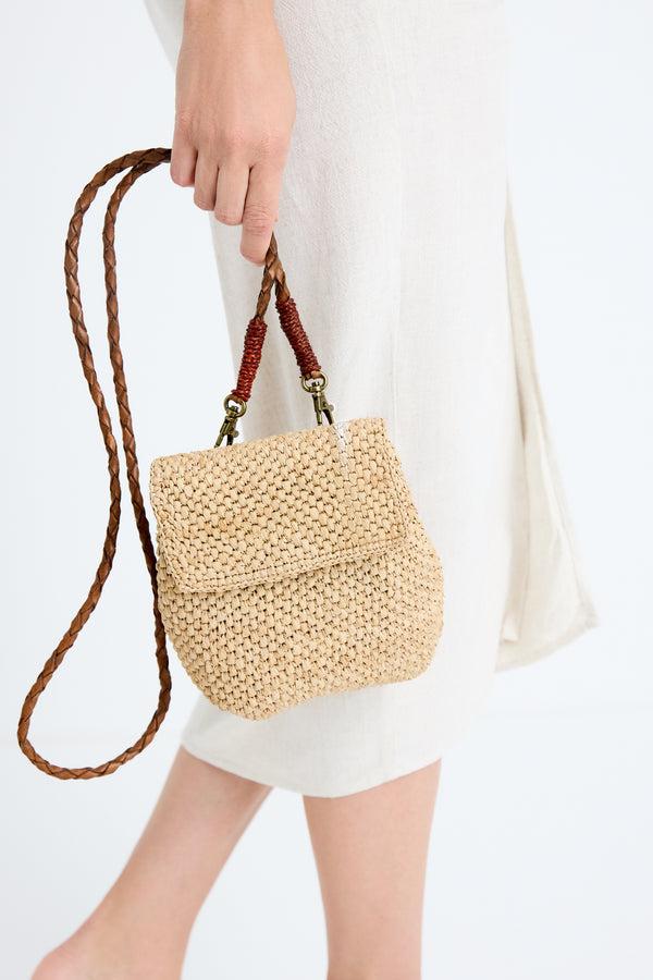 Ibeliv Mini Sac En Raphia