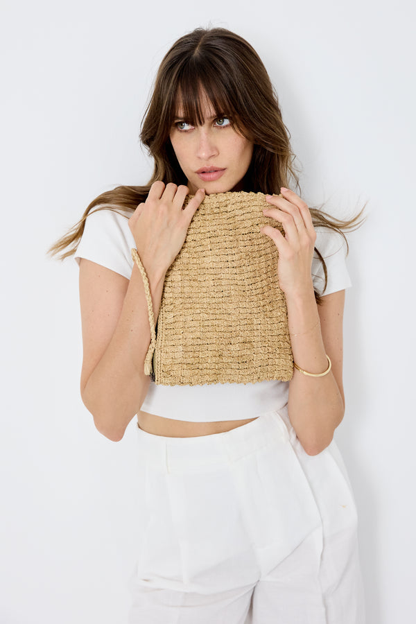 Ibeliv Pochette Mariage En Raphia