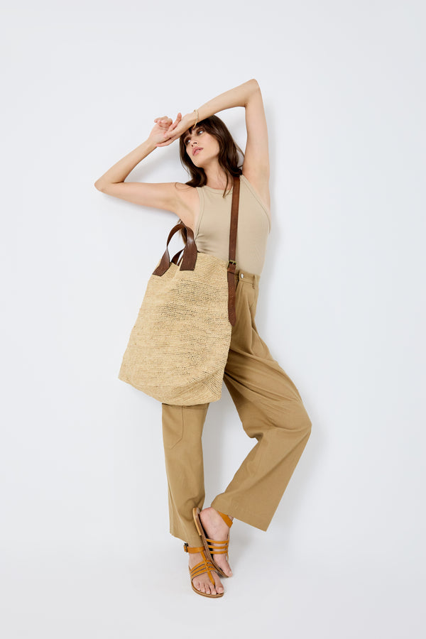 Ibeliv Sac Oversize En Raphia