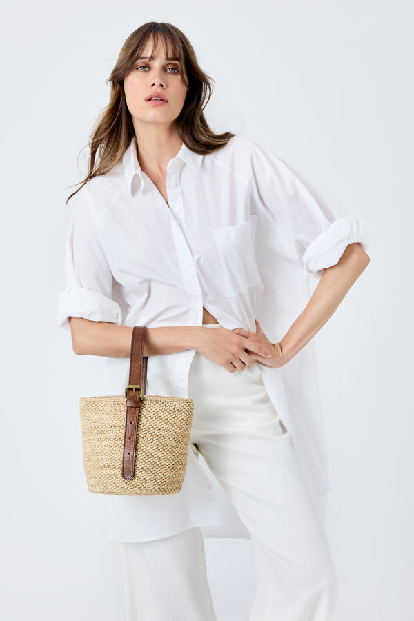 Ibeliv Sac Seau En Raphia