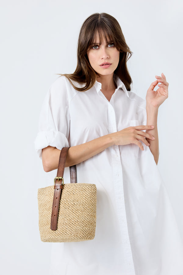 Ibeliv Sac Seau En Raphia