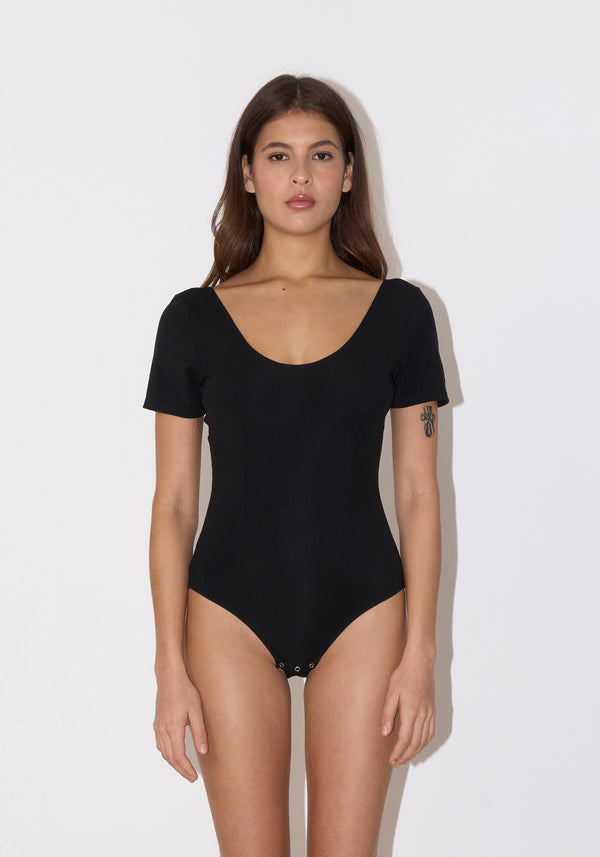 icone BODY T-SHIRT NELLI NOIR