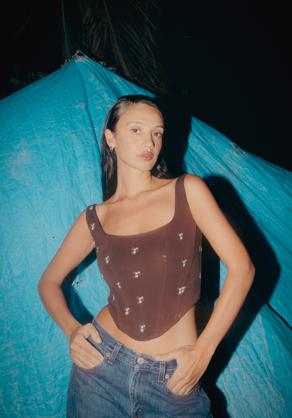 Icone CORSET ADINA CHESNUT