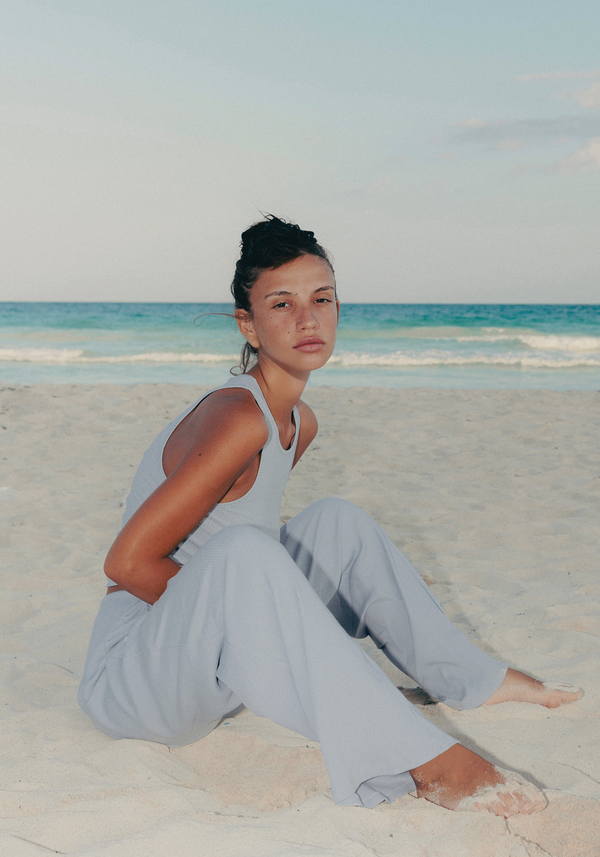 Icone PANTALON LINA BLEU