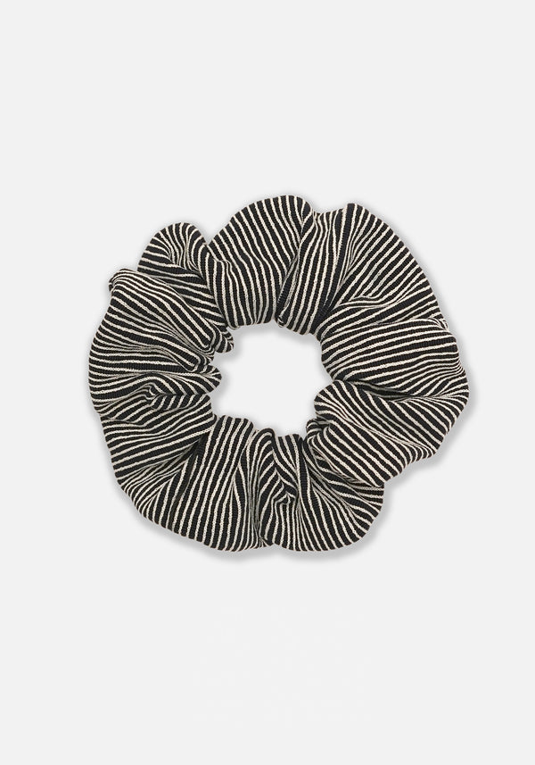 icone SCRUNCHIE RAYÉ BLEU