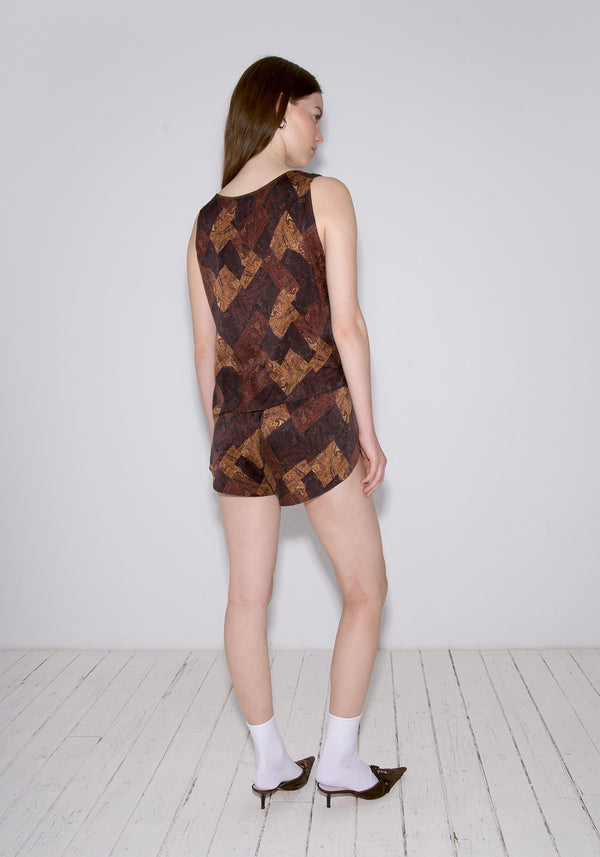Icone SHORT CALLIOPE PRINT