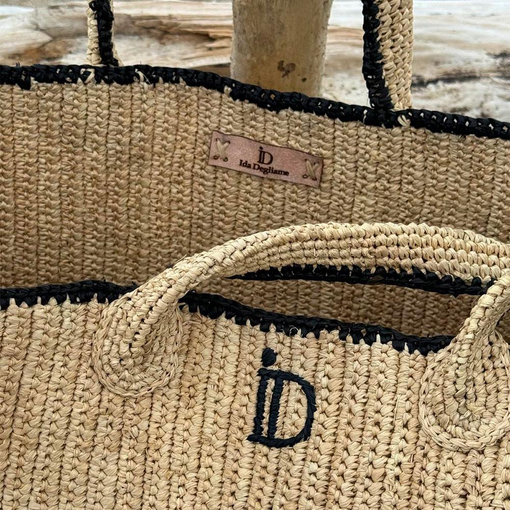 Ida Degliame Grand Cabas Avec Pochette Juju