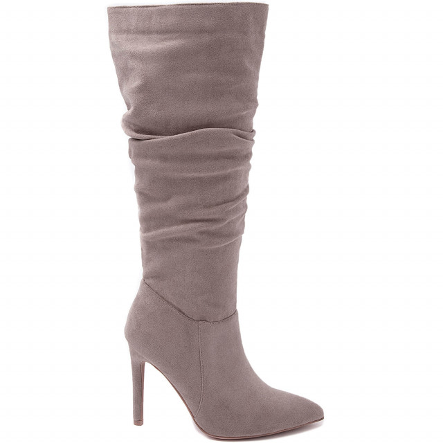 Ideal Shoes Chaussure Femmes Bottes Bottes à Talons 6845