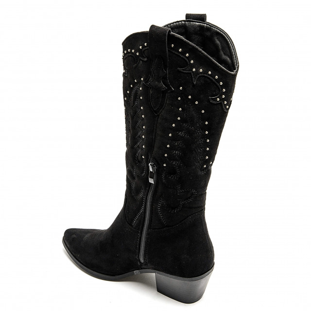 Ideal Shoes Chaussure Femmes Bottes Bottes à Talons 7613-1