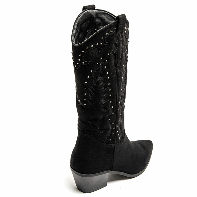 Ideal Shoes Chaussure Femmes Bottes Bottes à Talons 7613-1