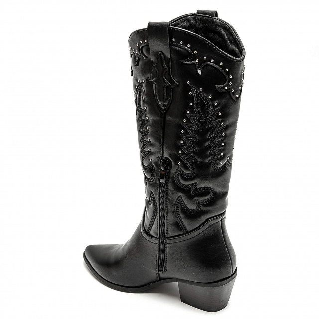 Ideal Shoes Chaussure Femmes Bottes Bottes à Talons 7613