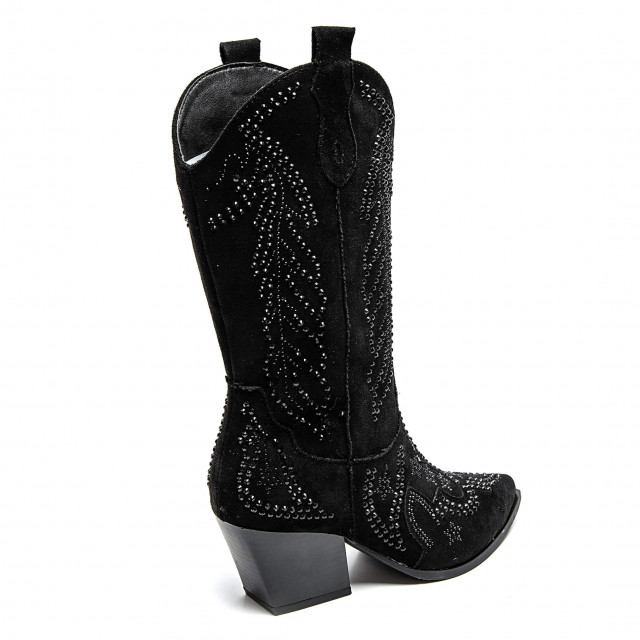 Ideal Shoes Chaussure Femmes Bottes Bottes à Talons 7615