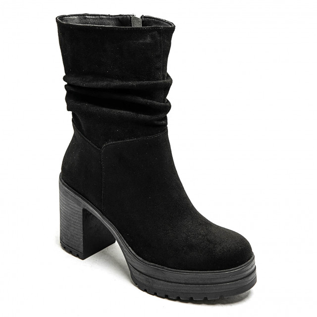 Ideal Shoes Chaussure Femmes Bottes Bottes à Talons 7617