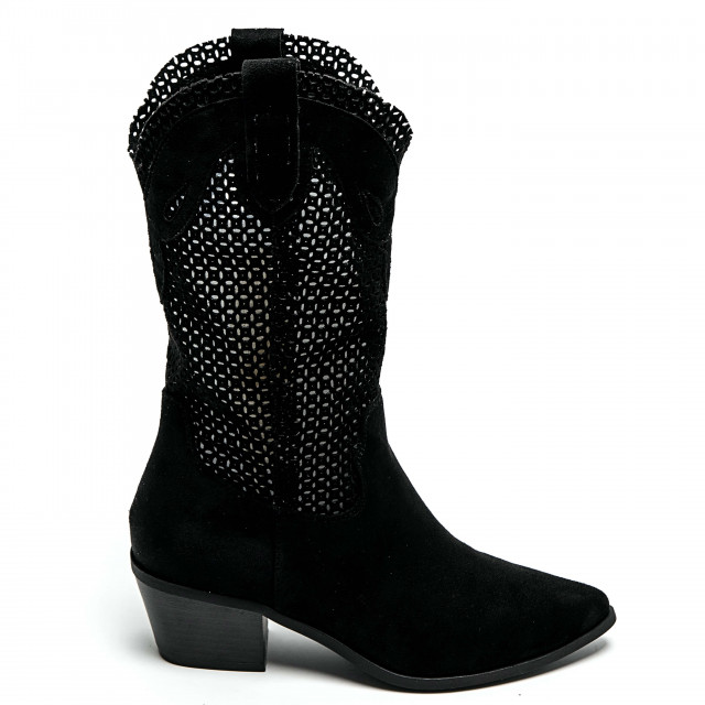 Ideal Shoes Chaussure Femmes Bottes Bottes à Talons 7626A