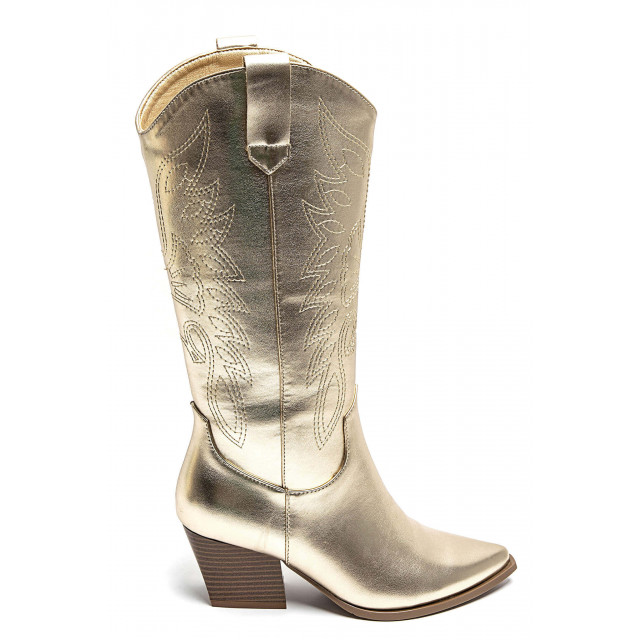 Ideal Shoes Chaussure Femmes Bottes Bottes à Talons 7627A