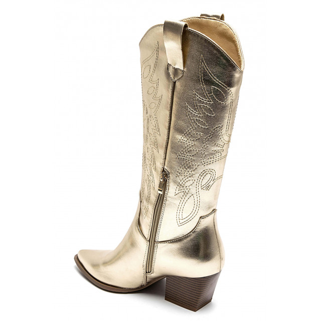 Ideal Shoes Chaussure Femmes Bottes Bottes à Talons 7627A