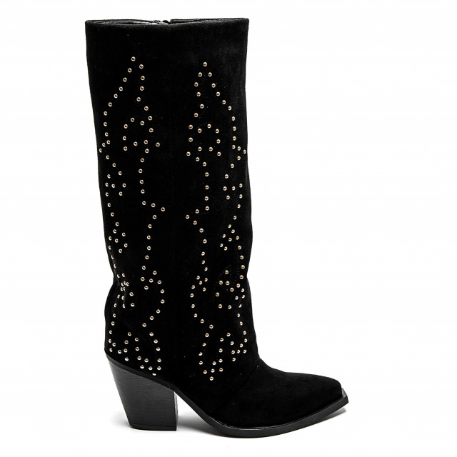 Ideal Shoes Chaussure Femmes Bottes Bottes à Talons 7633A-1