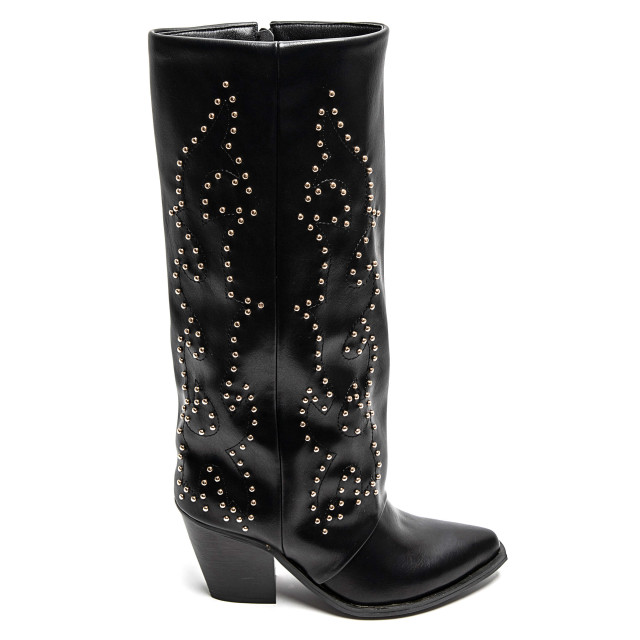 Ideal Shoes Chaussure Femmes Bottes Bottes à Talons 7633A