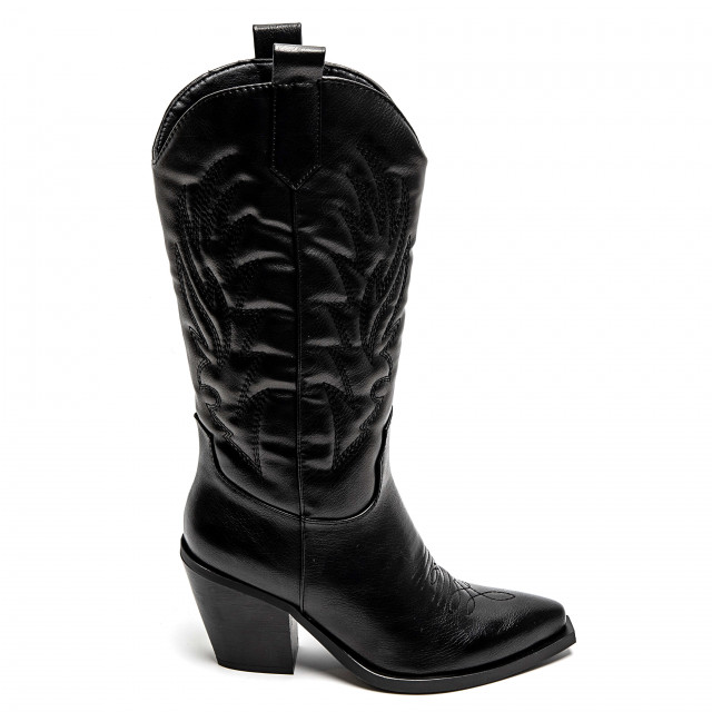 Ideal Shoes Chaussure Femmes Bottes Bottes à Talons 7637