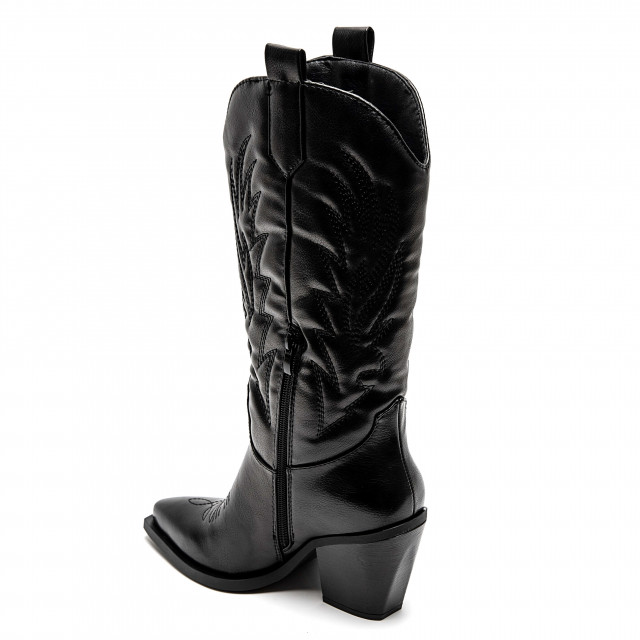 Ideal Shoes Chaussure Femmes Bottes Bottes à Talons 7637