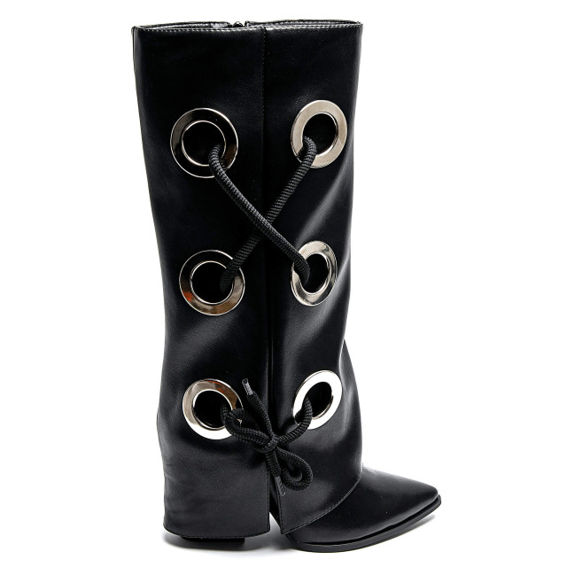 Ideal Shoes Chaussure Femmes Bottes Bottes à Talons 7660A