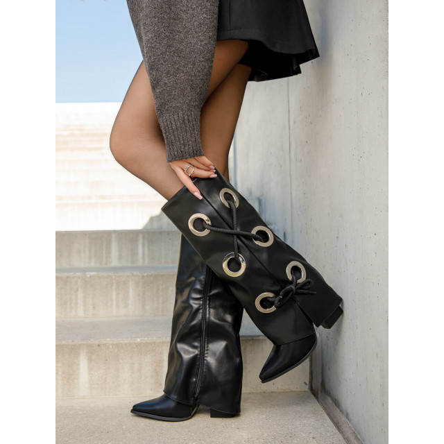 ideal shoes Chaussure femmes Bottes Bottes à talons 7660A