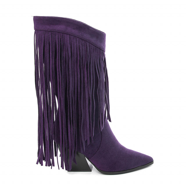 Ideal Shoes Chaussure Femmes Bottes Bottes à Talons 8659A