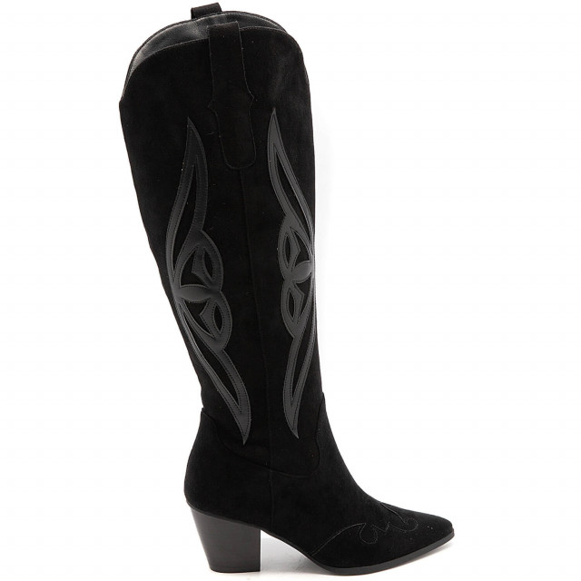 Ideal Shoes Chaussure Femmes Bottes Bottes à Talons 8687A