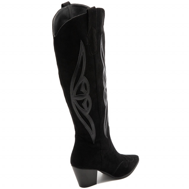 Ideal Shoes Chaussure Femmes Bottes Bottes à Talons 8687A