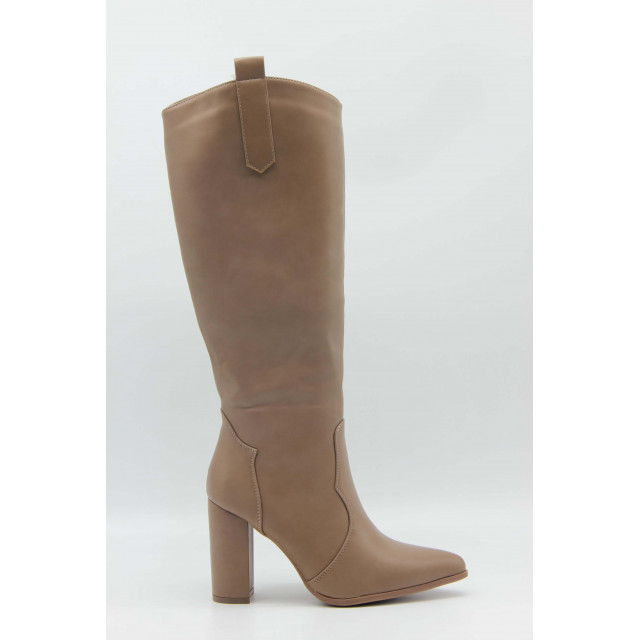 Ideal Shoes Chaussure Femmes Bottes Bottes à Talons 9327