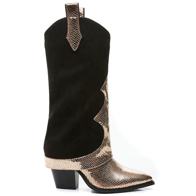 Ideal Shoes Chaussure Femmes Bottes Bottes à Talons 9333