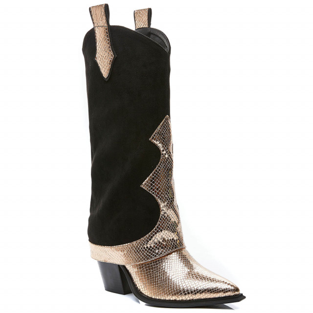 Ideal Shoes Chaussure Femmes Bottes Bottes à Talons 9333