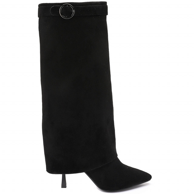 Ideal Shoes Chaussure Femmes Bottes Bottes à Talons 9506A