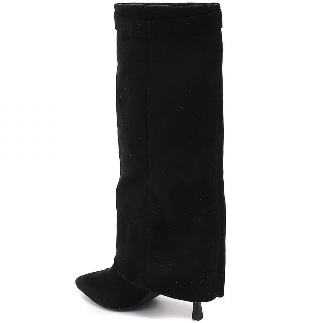 Ideal Shoes Chaussure Femmes Bottes Bottes à Talons 9506A