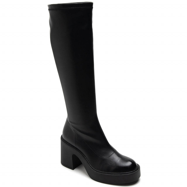 Ideal Shoes Chaussure Femmes Bottes Bottes à Talons 9529A