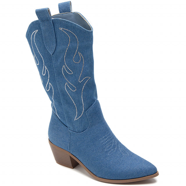 ideal shoes Chaussure femmes Bottes Bottes à talons 9557A