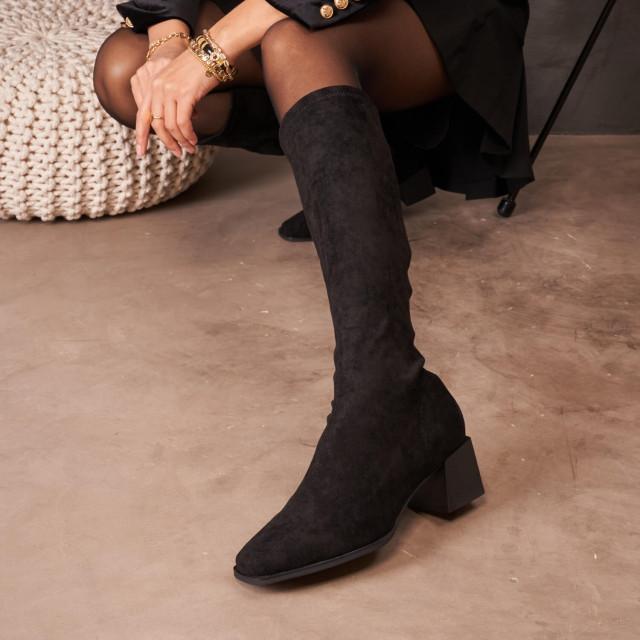 Ideal Shoes Chaussure Femmes Bottes Bottes à Talons 9570A-1