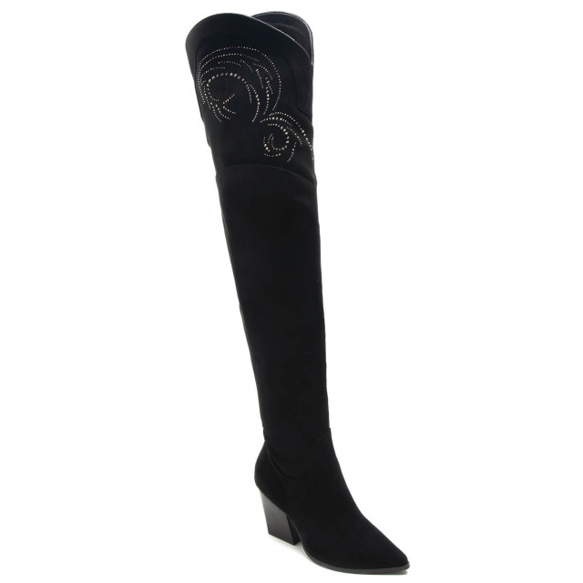 Ideal Shoes Chaussure Femmes Bottes Bottes à Talons 9587