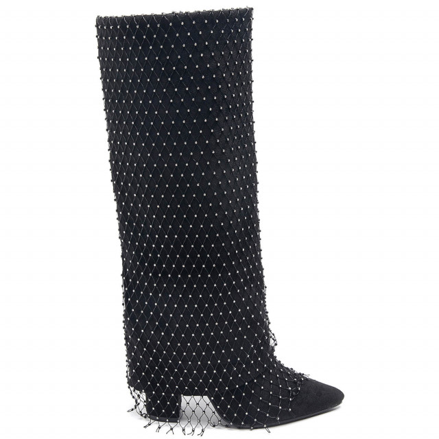 Ideal Shoes Chaussure Femmes Bottes Bottes à Talons 9615