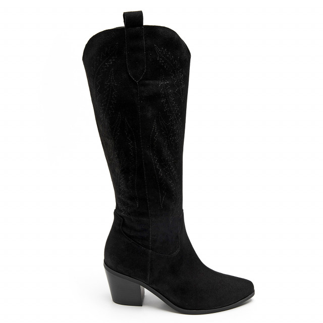 Ideal Shoes Chaussure Femmes Bottes Bottes à Talons 9625A