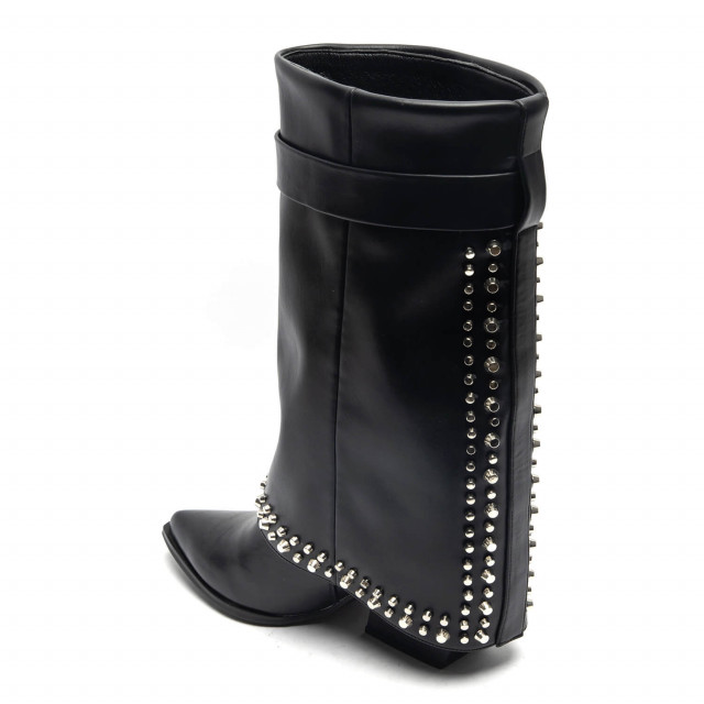 Ideal Shoes Chaussure Femmes Bottes Bottes à Talons 9658A