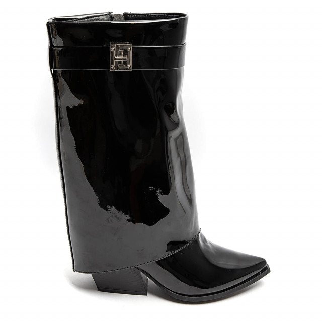 Ideal Shoes Chaussure Femmes Bottes Bottes à Talons 9673A