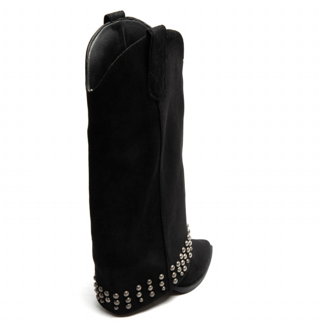 Ideal Shoes Chaussure Femmes Bottes Bottes à Talons 9686A