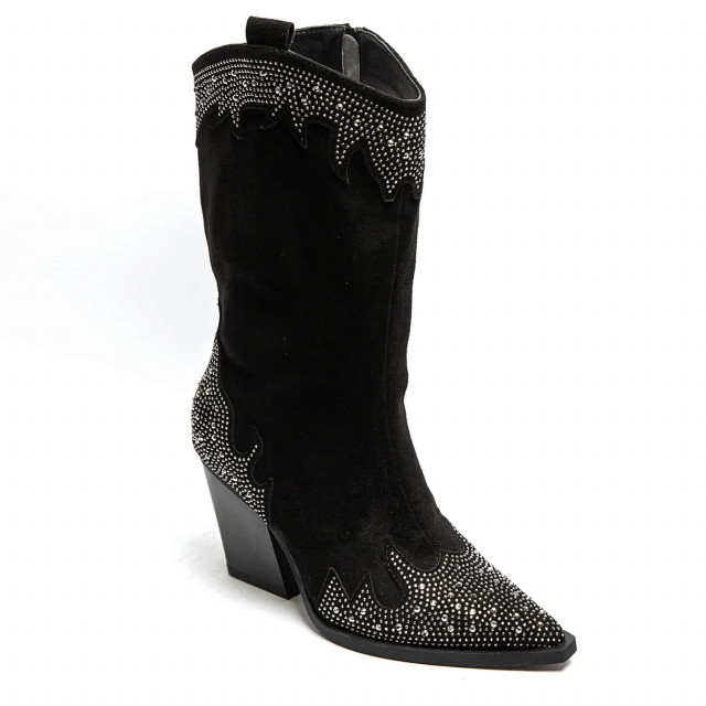 ideal shoes Chaussure femmes Bottes Bottes à talons 9699A