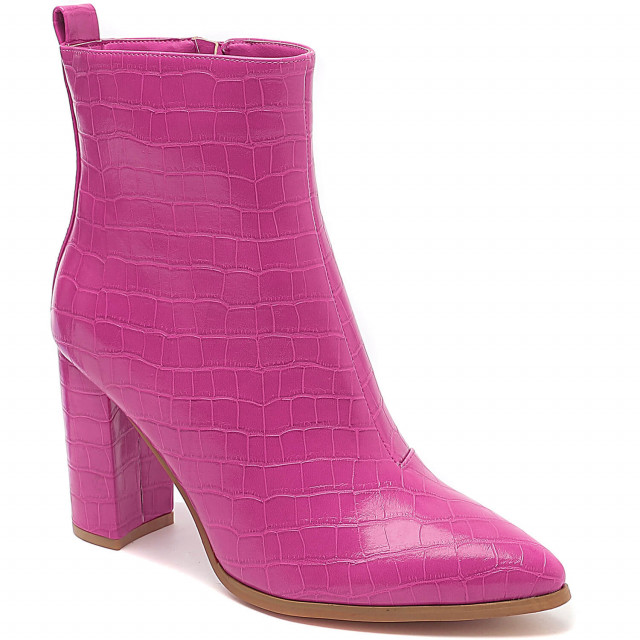 Ideal Shoes Chaussure Femmes Bottes Bottes à Talons E-5133-7