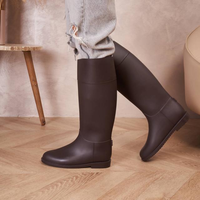 Ideal Shoes Chaussure Femmes Bottes Bottes Plates 5226