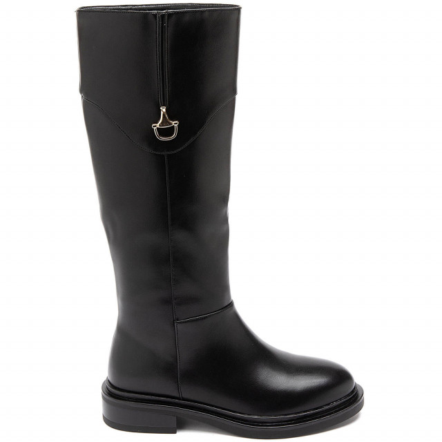 Ideal Shoes Chaussure Femmes Bottes Bottes Plates 5693