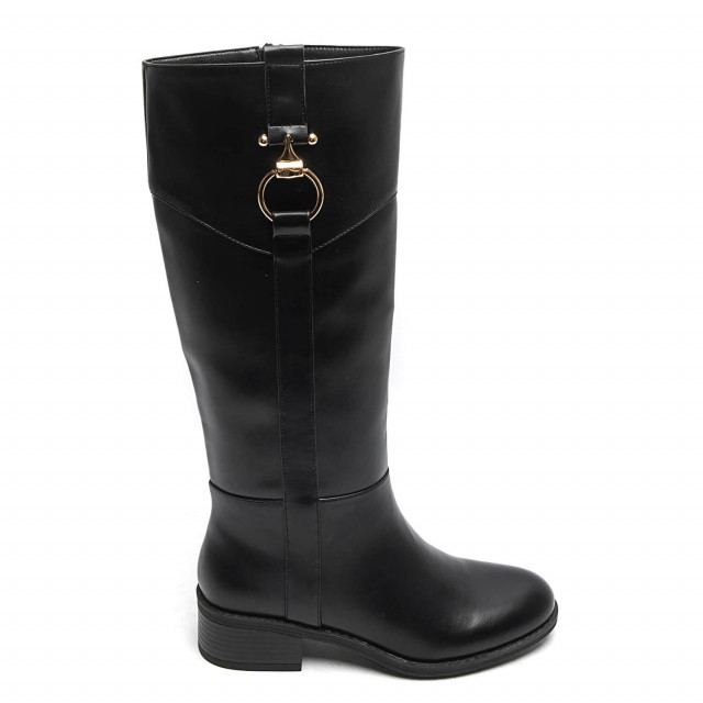 Ideal Shoes Chaussure Femmes Bottes Bottes Plates 6300