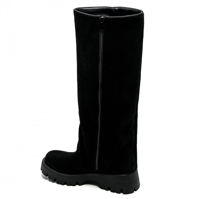 Ideal Shoes Chaussure Femmes Bottes Bottes Plates 7651A